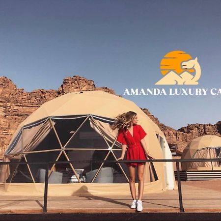 Amanda Luxury Camp Hotell Wadi Rum Eksteriør bilde