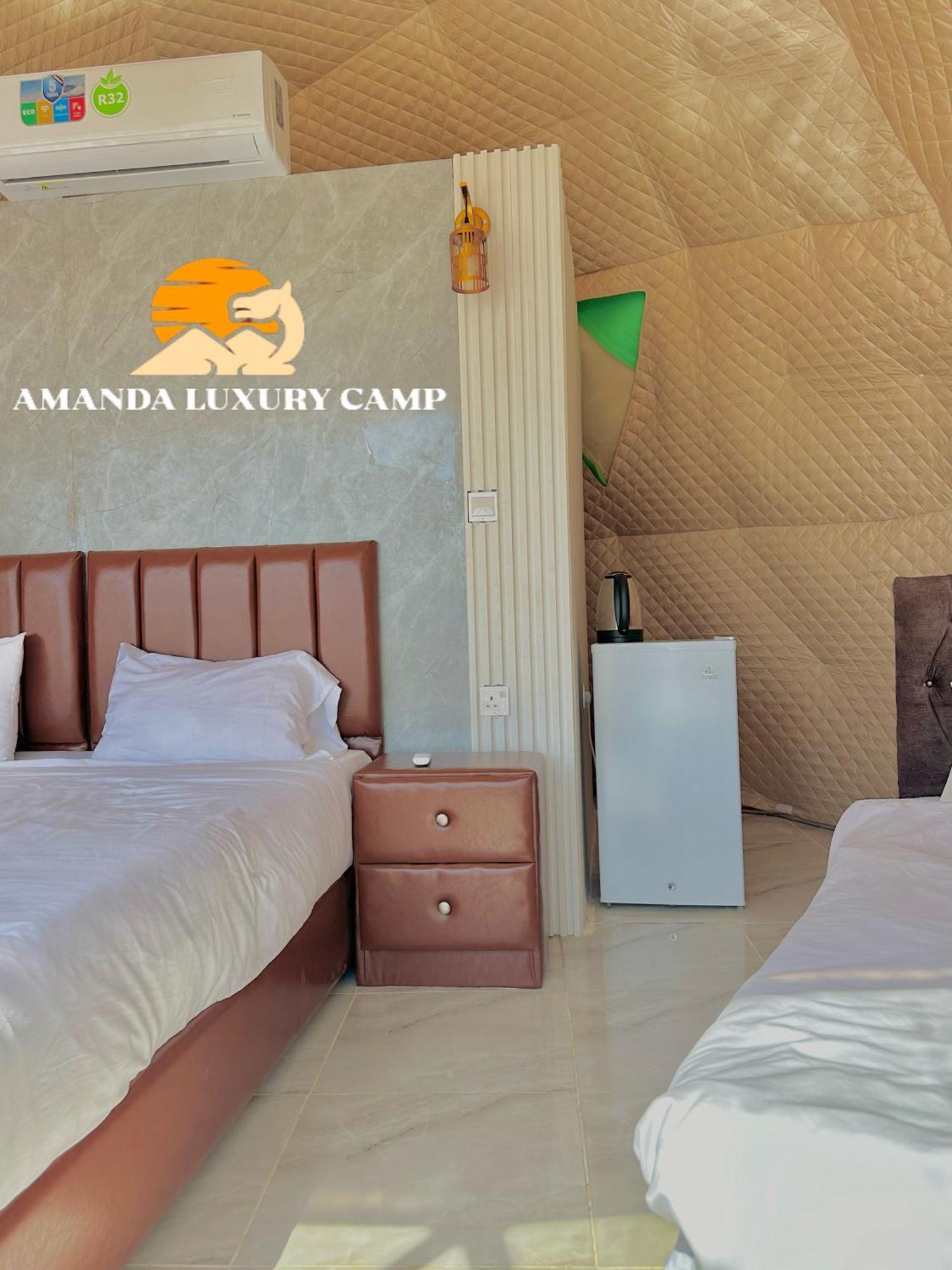 Amanda Luxury Camp Hotell Wadi Rum Eksteriør bilde