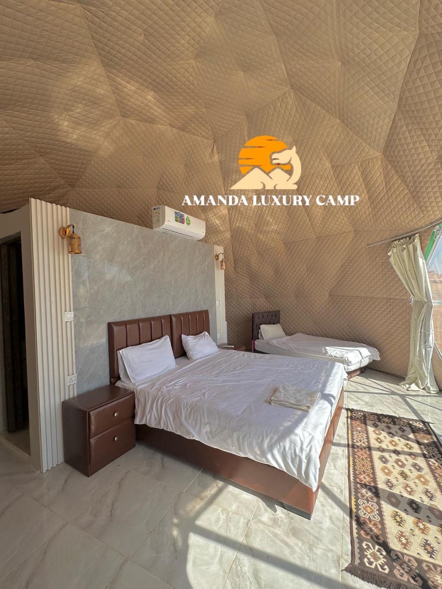 Amanda Luxury Camp Hotell Wadi Rum Eksteriør bilde