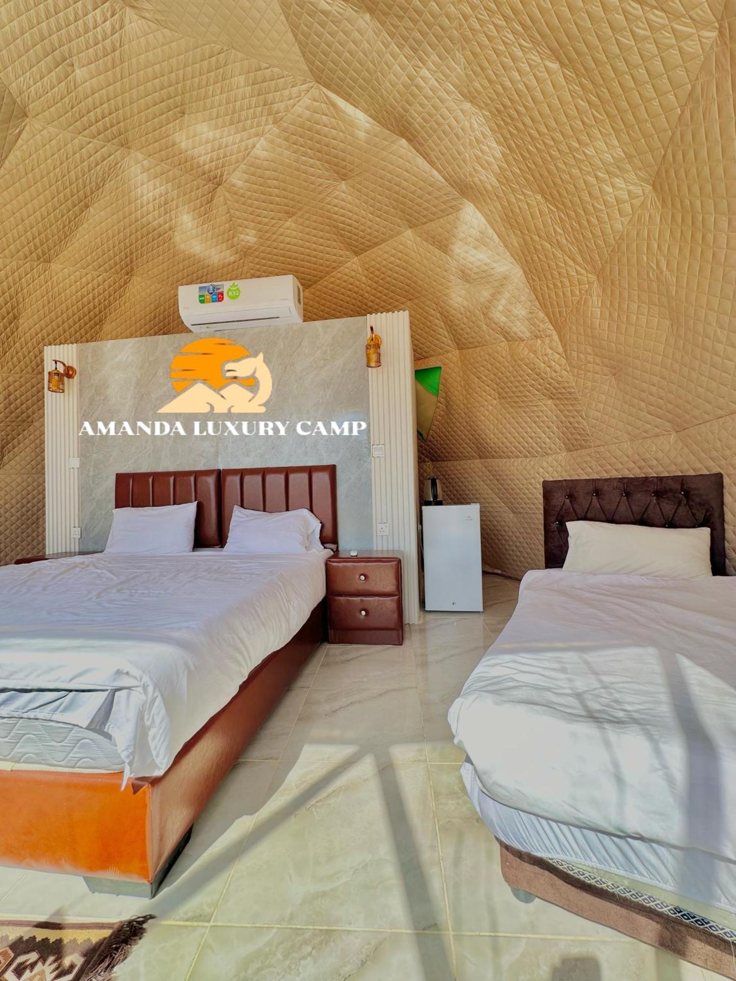 Amanda Luxury Camp Hotell Wadi Rum Eksteriør bilde