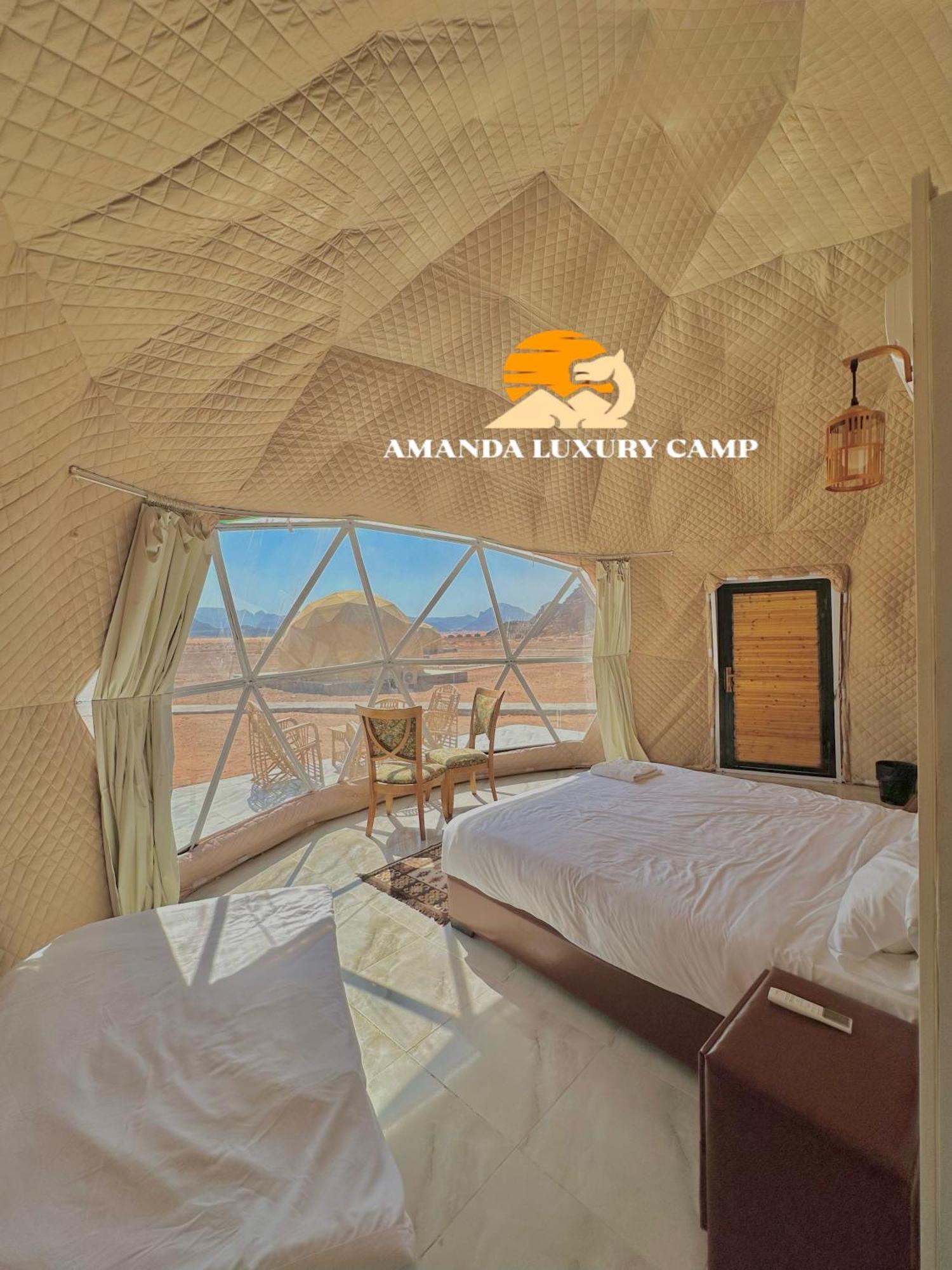 Amanda Luxury Camp Hotell Wadi Rum Eksteriør bilde