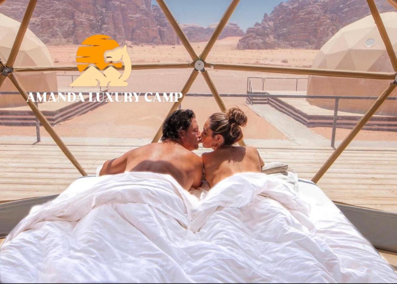 Amanda Luxury Camp Hotell Wadi Rum Eksteriør bilde