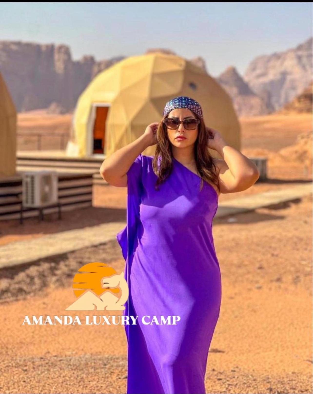 Amanda Luxury Camp Hotell Wadi Rum Eksteriør bilde