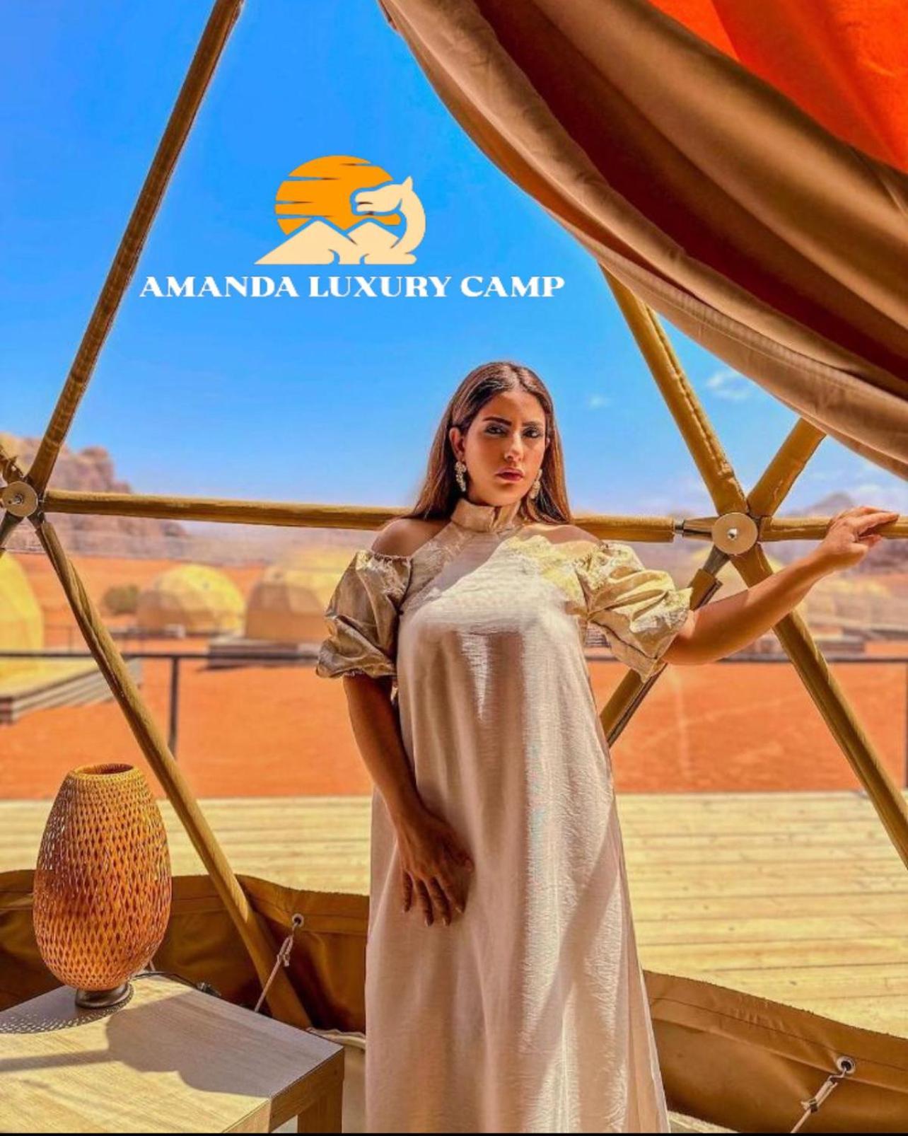 Amanda Luxury Camp Hotell Wadi Rum Eksteriør bilde