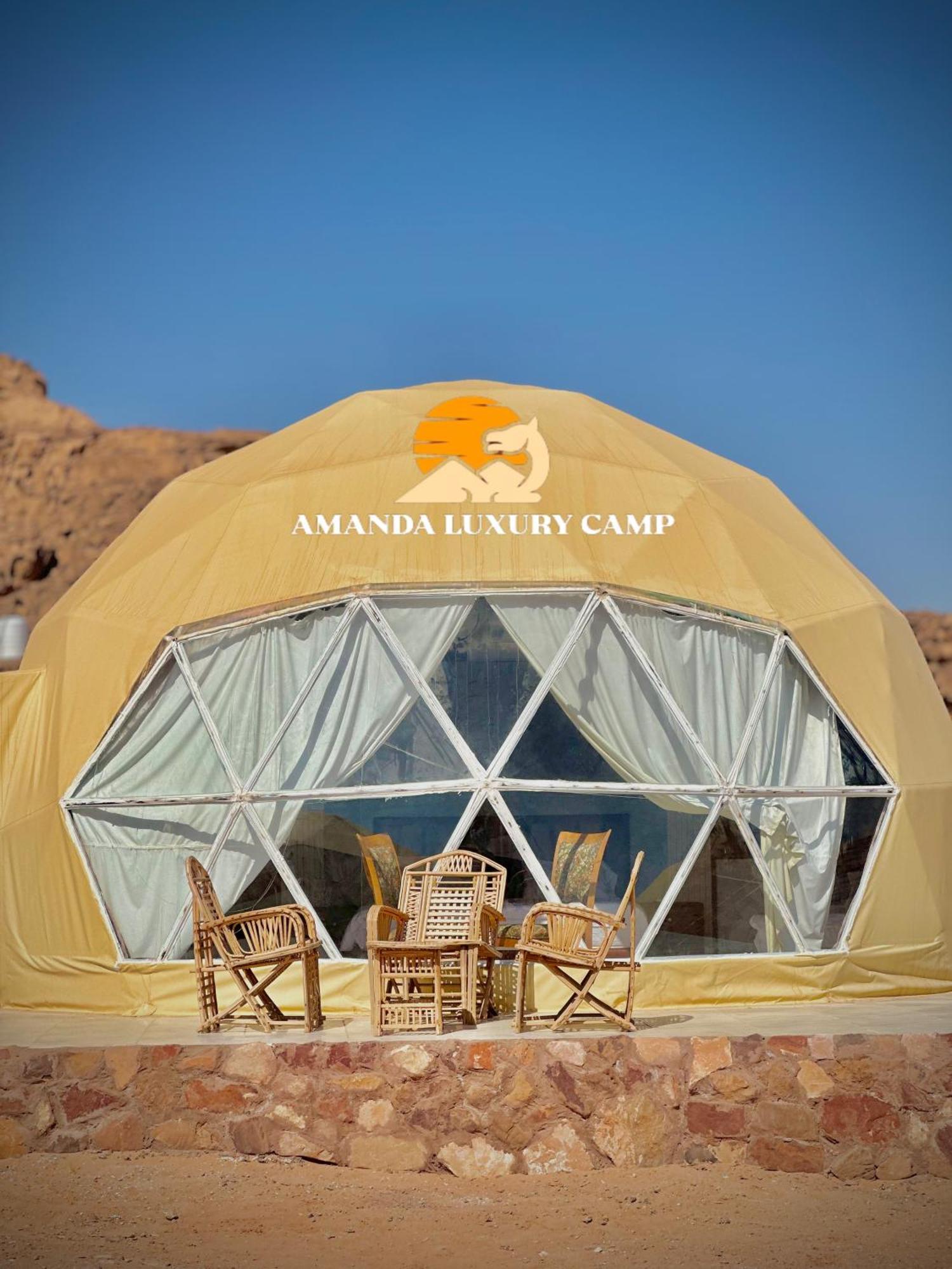 Amanda Luxury Camp Hotell Wadi Rum Eksteriør bilde