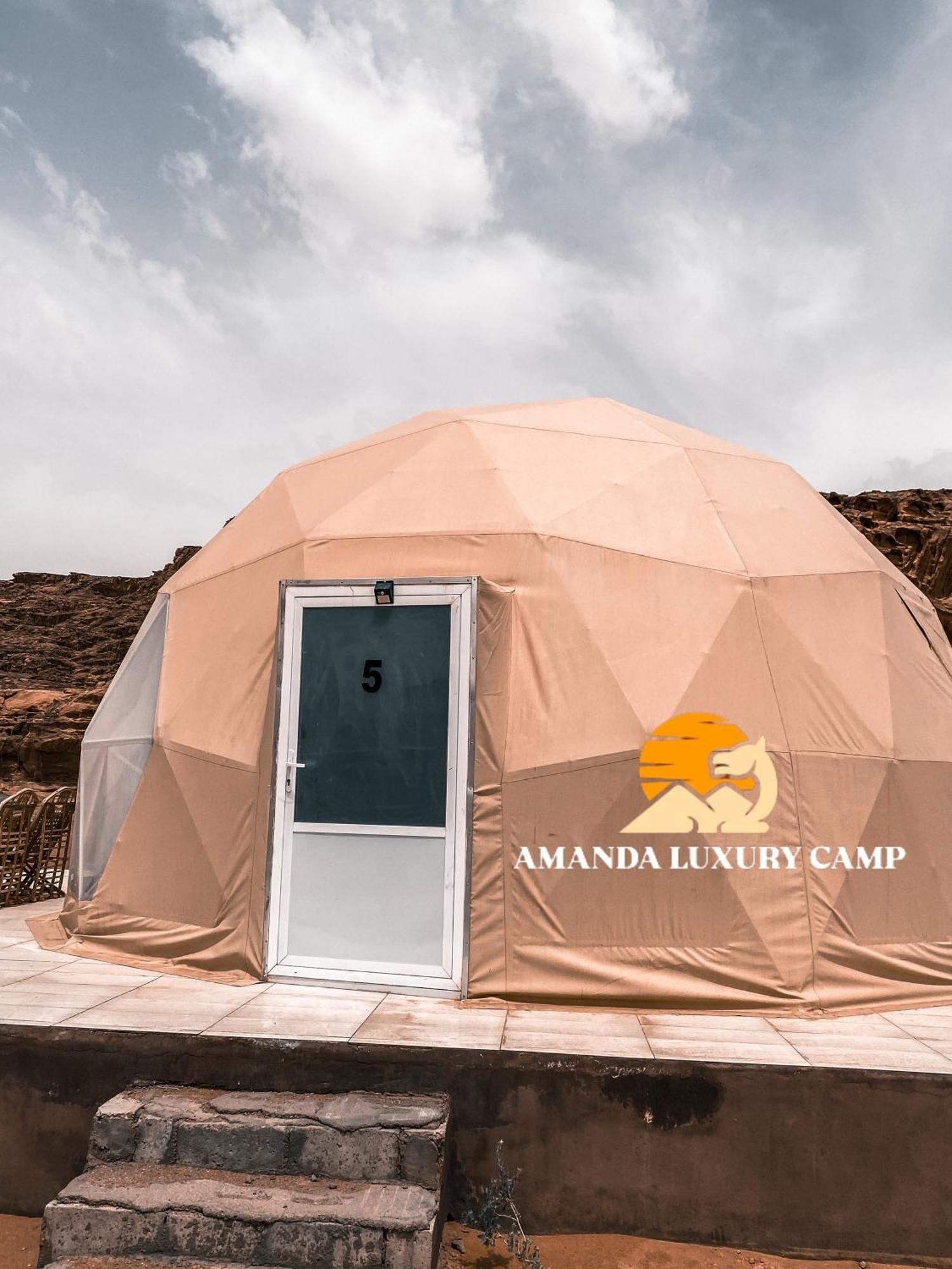 Amanda Luxury Camp Hotell Wadi Rum Eksteriør bilde